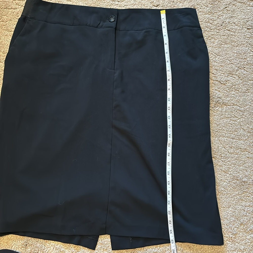 Jessica London Black Strechy Waistband Pencil Skirt Size 20 - Picture 8 of 10